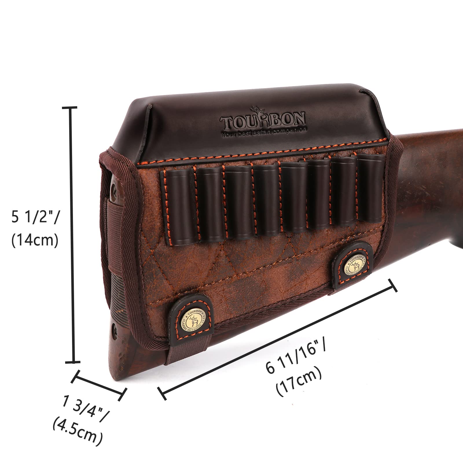 Amazon.co.jp: Tourbonライフル マガジン シェル ホルダー 銃用